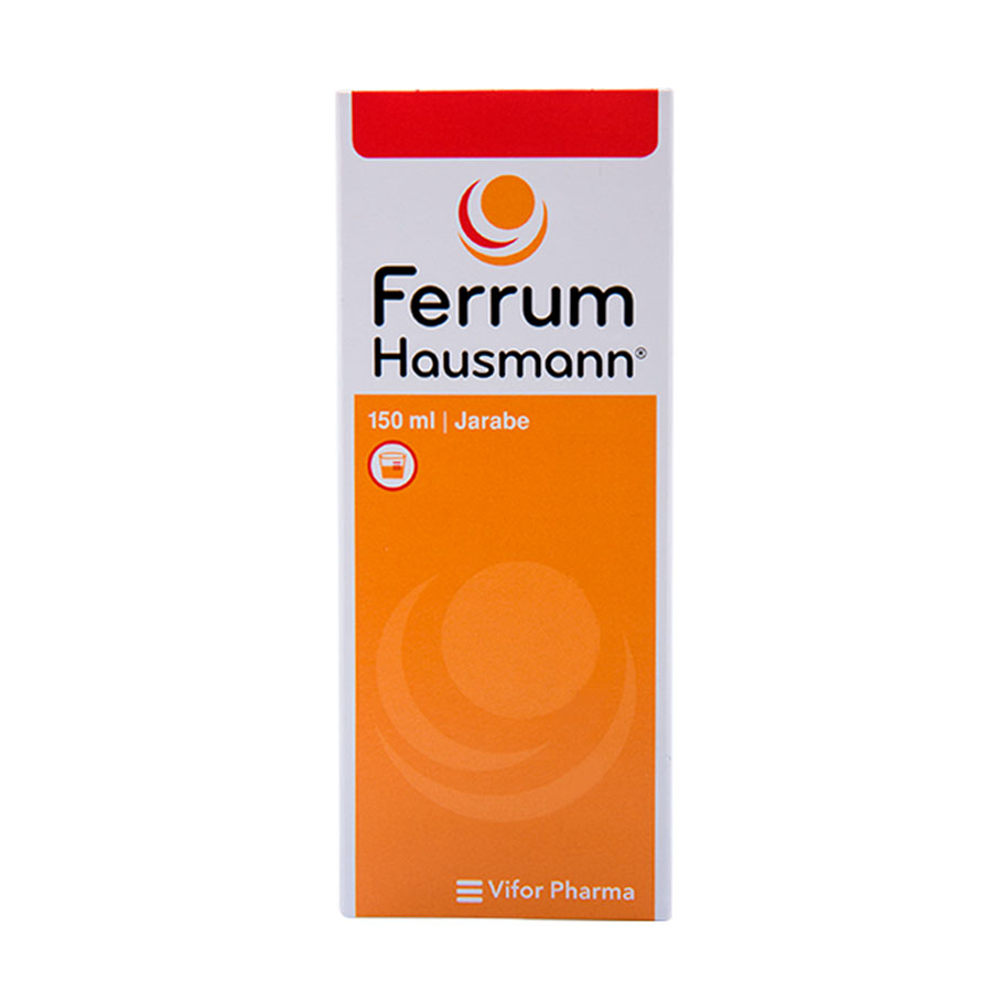 Imagen de Ferrum 50mg/5ml leterago - grupo farma jarabe hausmanncaramelo