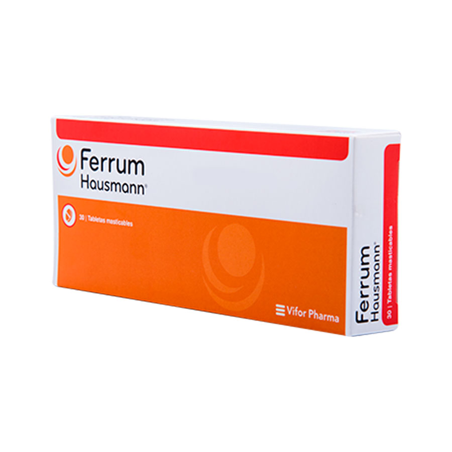 Imagen para  FERRUM x 30 Tableta Masticable Chocolate                                                                                        de Pharmacys