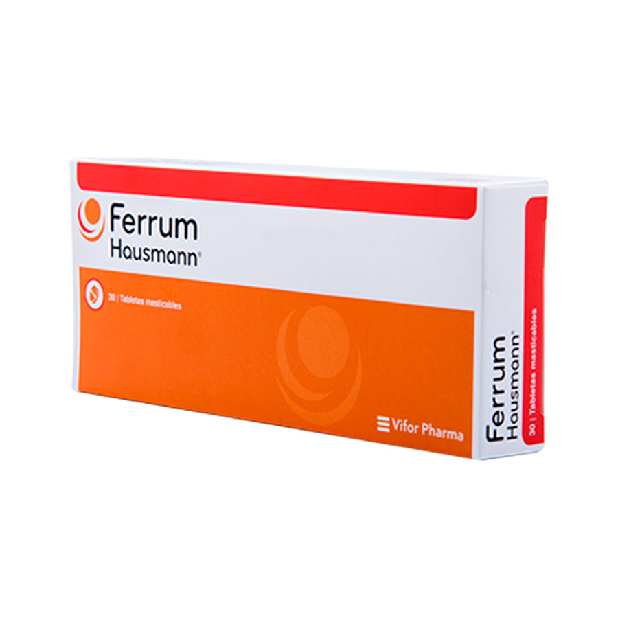 Imagen de Ferrum 100mg leterago - grupo farma tableta masticable chocolate