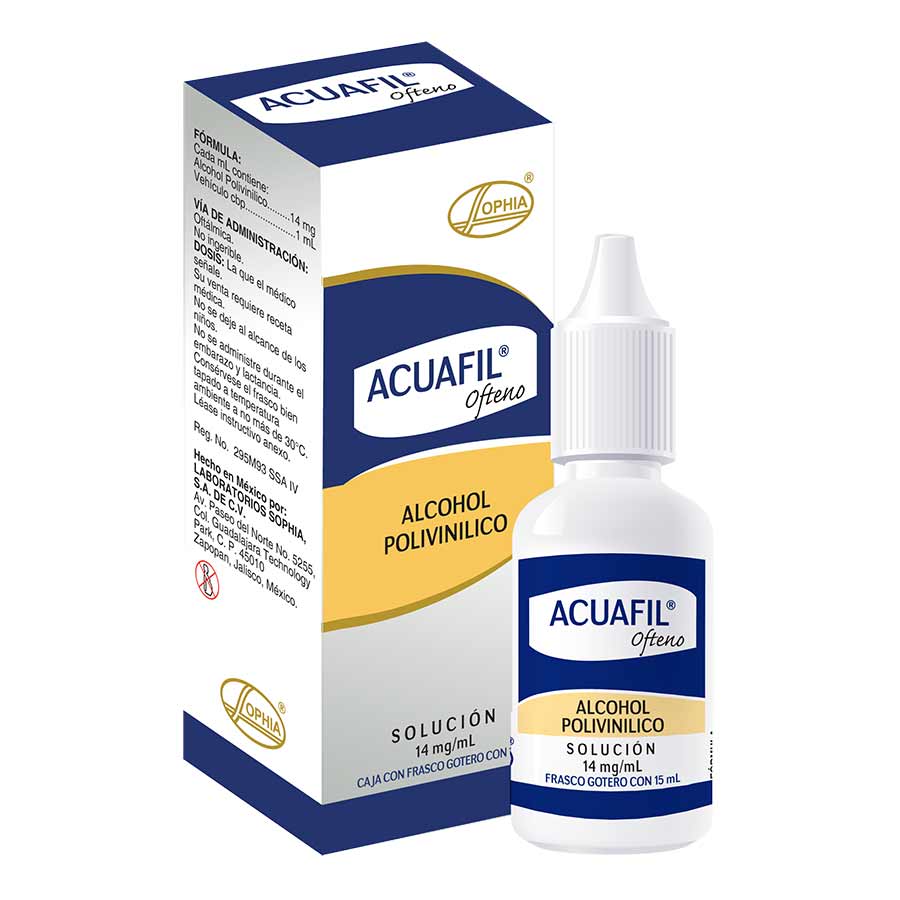 Imagen de Acuafil 14mg sophia solución oftálmica