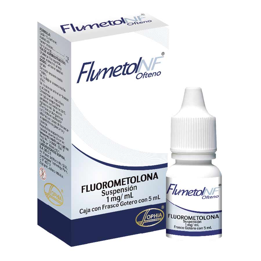 Imagen de  FLUMETOL 1 mg SOPHIA Suspensión Oftálmica