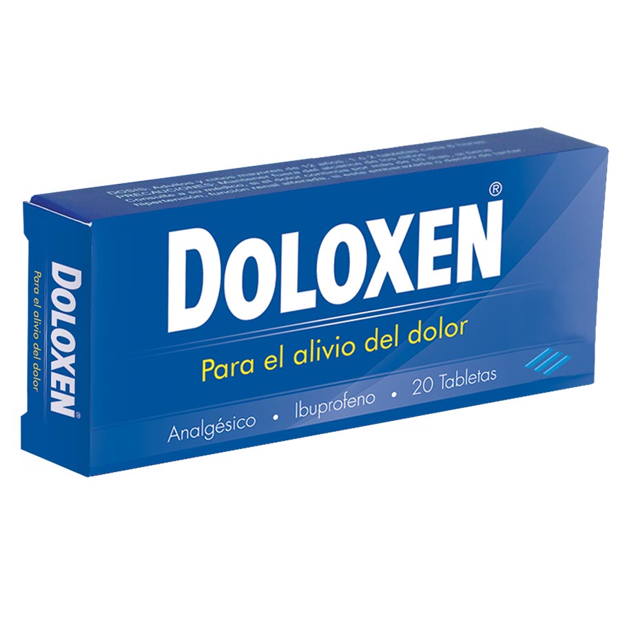 Imagen de Analgésico doloxen 200 mg tableta x 20
