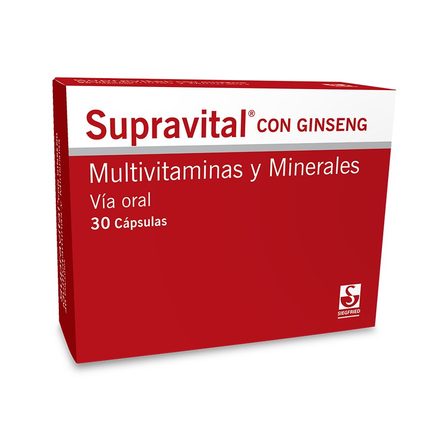 Imagen de Supravital 2.6mg Leterago Siegfried Siegfried Cápsulas Blandas