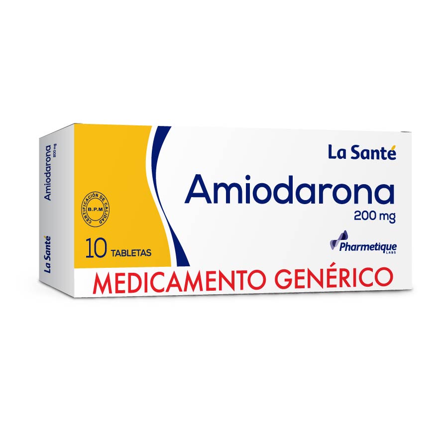 Imagen de  AMIODARONA 200 mg x 10 Tableta