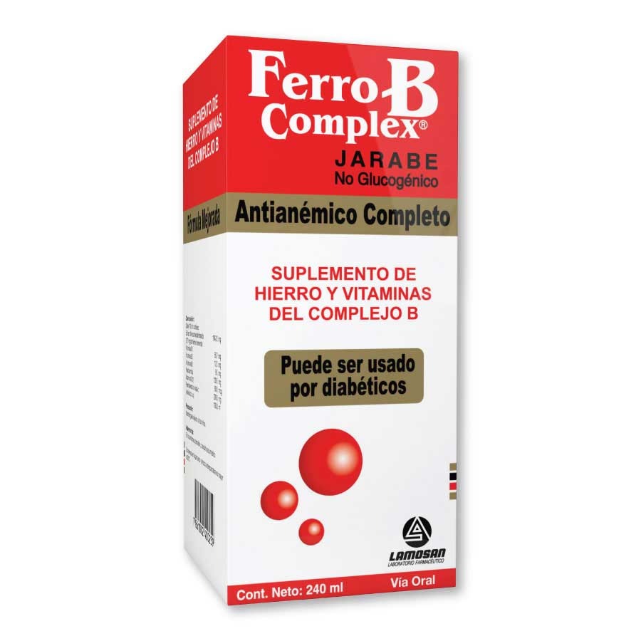Imagen de Ferro b complex jarabe 240 ml