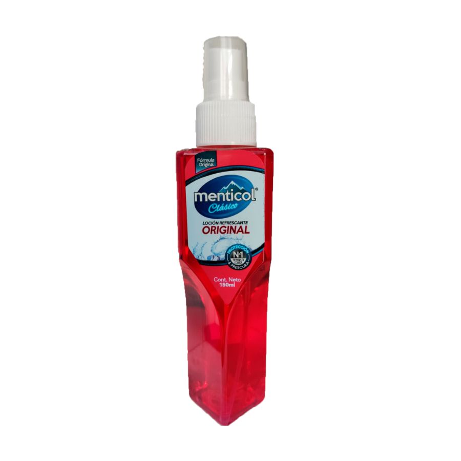 Imagen de  Loción Refrescante de Cuerpo MENTICOL Rojo Spray 150 ml