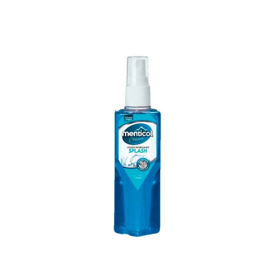 Imagen de Loción refrescante de cuerpo menticol splash spray spray 150 ml