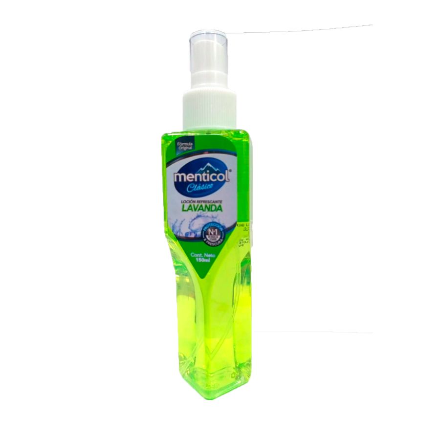 Imagen de  Loción Refrescante de Cuerpo MENTICOL Verde Spray 150 ml