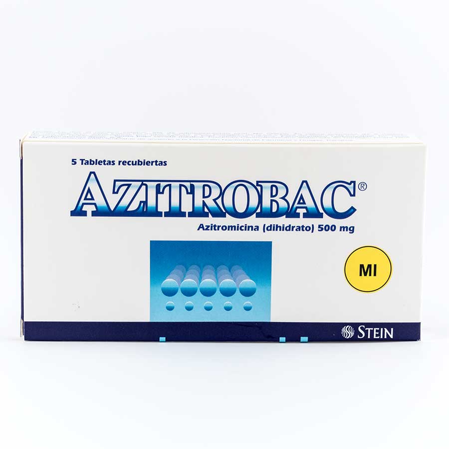 Imagen para  AZITROBAC 500 mg x 5 Tableta Recubierta                                                                                         de Pharmacys