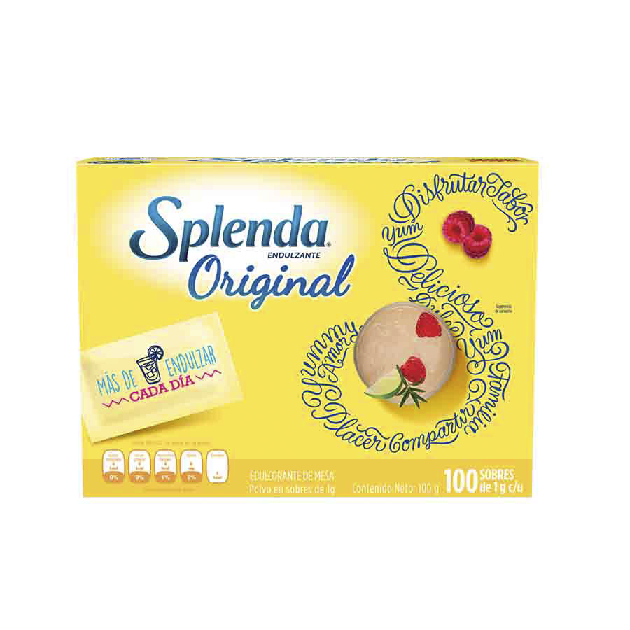 Imagen de Endulzante Splenda Original En Polvo 100 Sobres