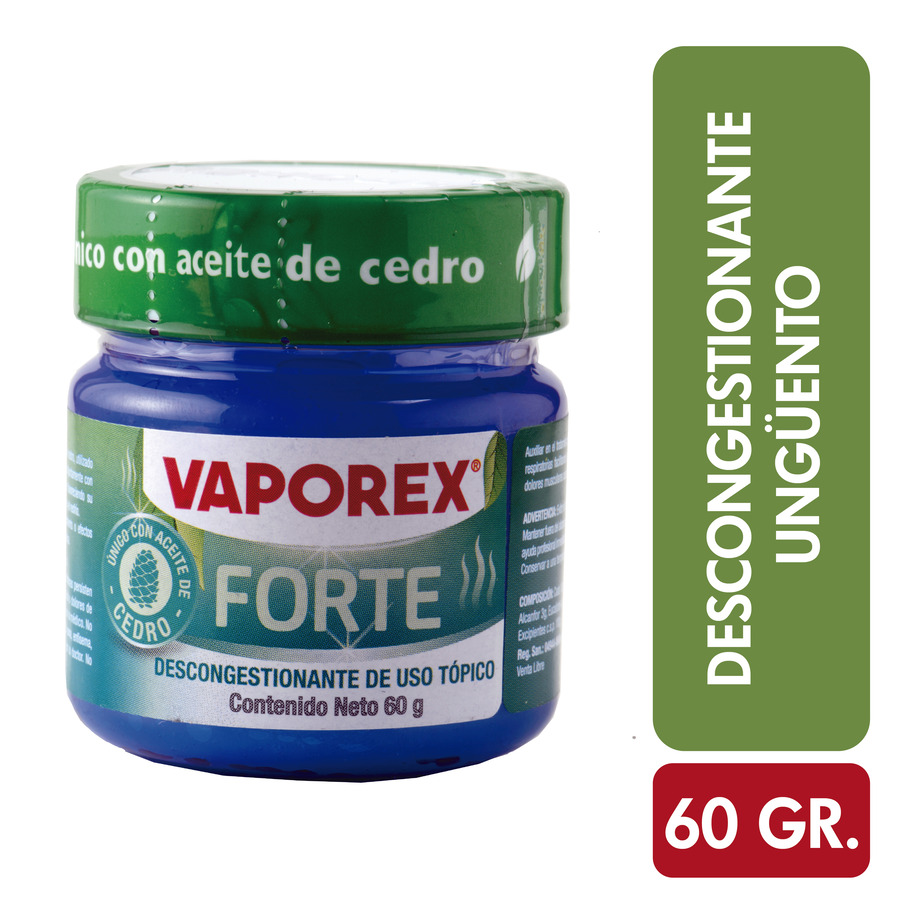 Imagen de  VAPOREX FORTE POMO 60G