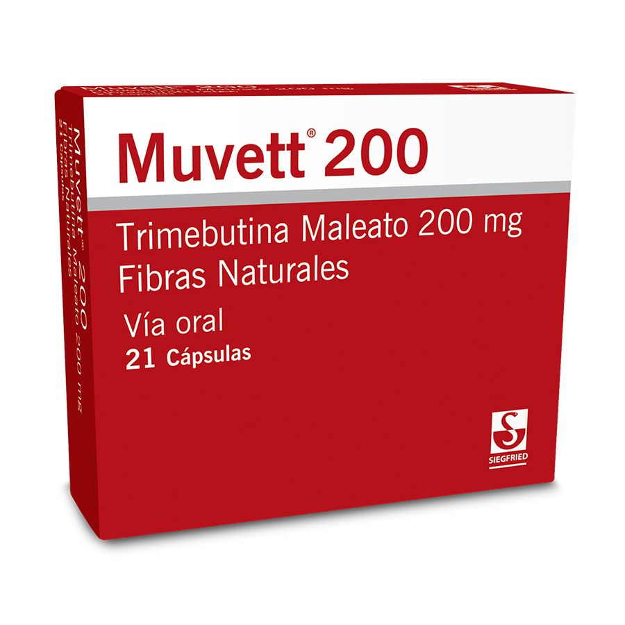 Imagen para  MUVETT 200 mg x 21 Cápsulas                                                                                                    de Pharmacys