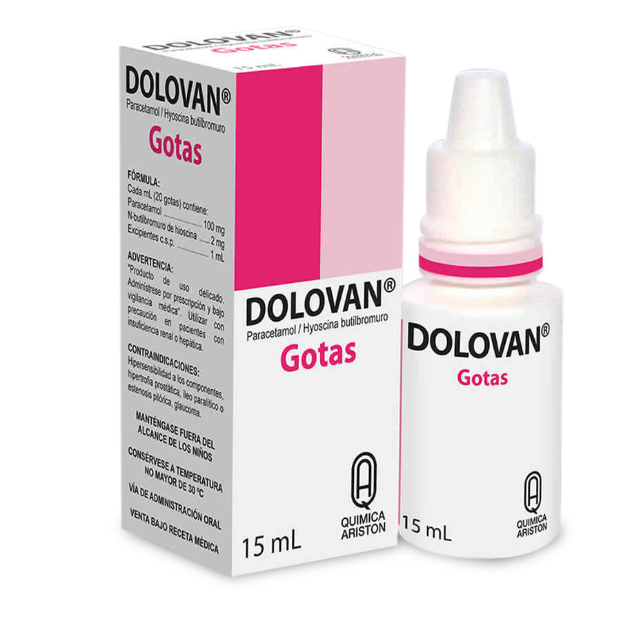 Imagen de Dolovan 100/2mg dyvenpro farma comercial 1 en gotas