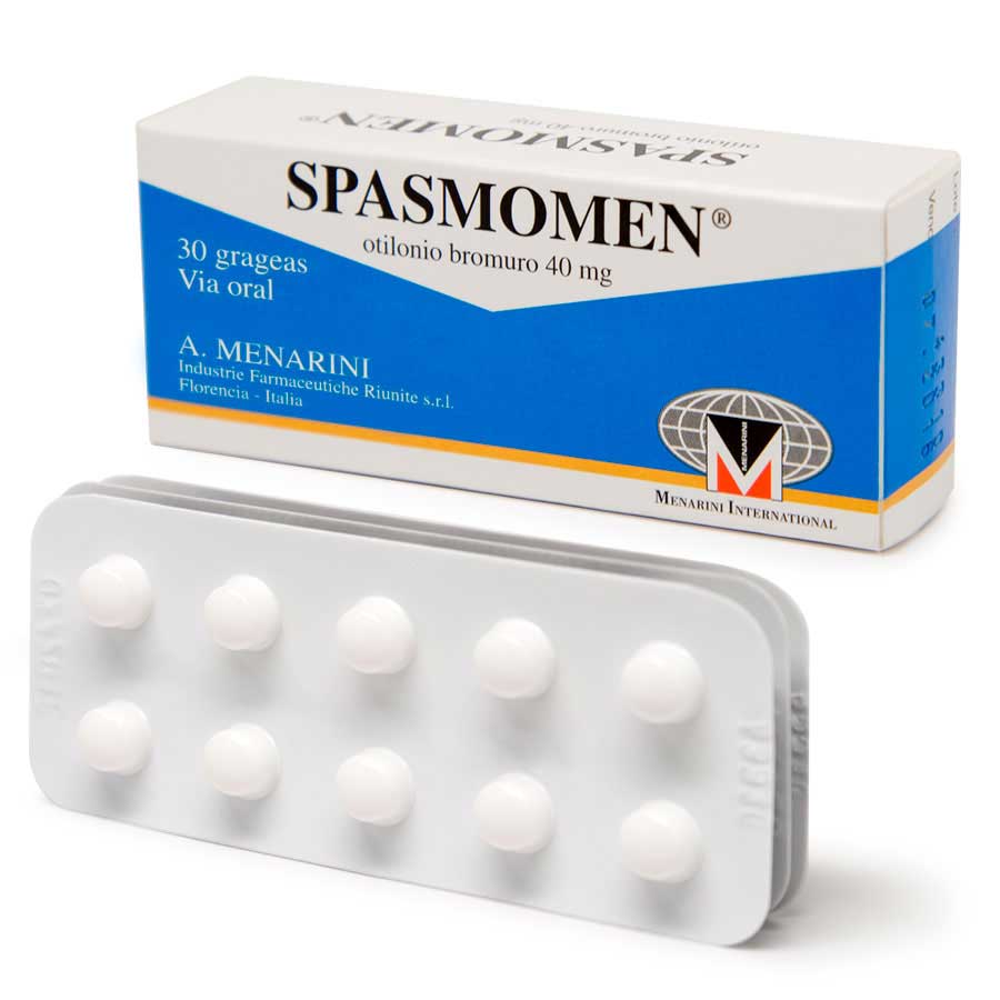 Imagen de  SPASMOMEN 40 mg SANFER x 30 Grageas