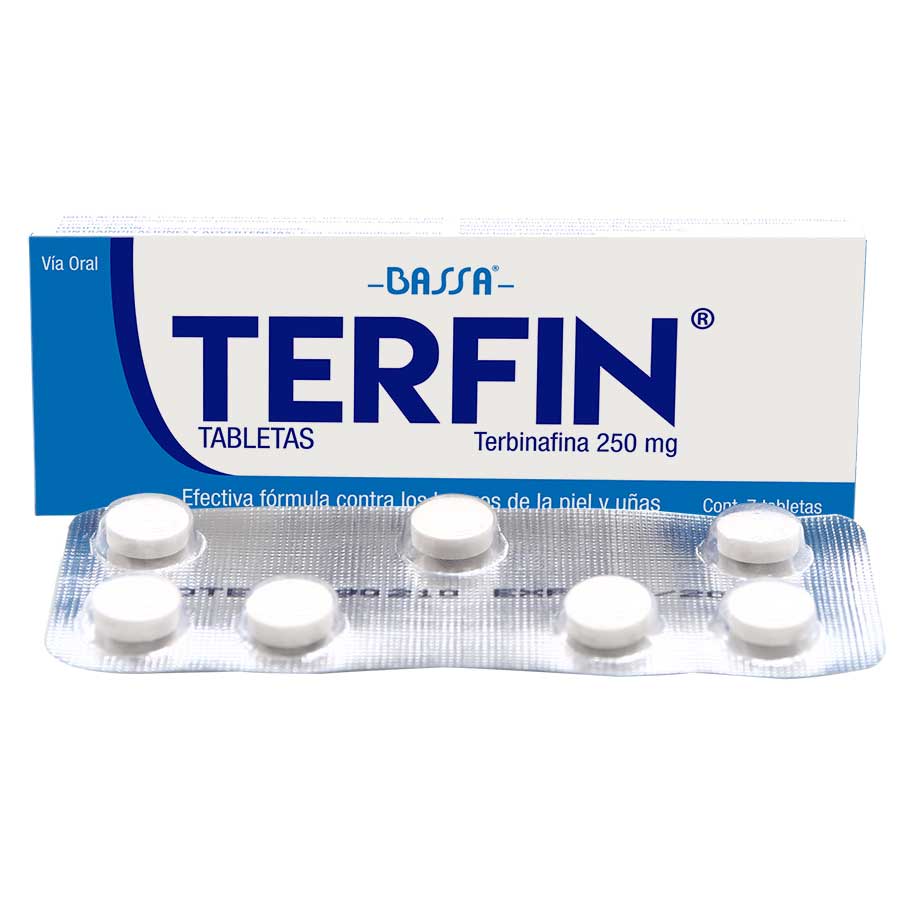 Imagen de  TERFIN 250 mg BASSA x 7 Tableta