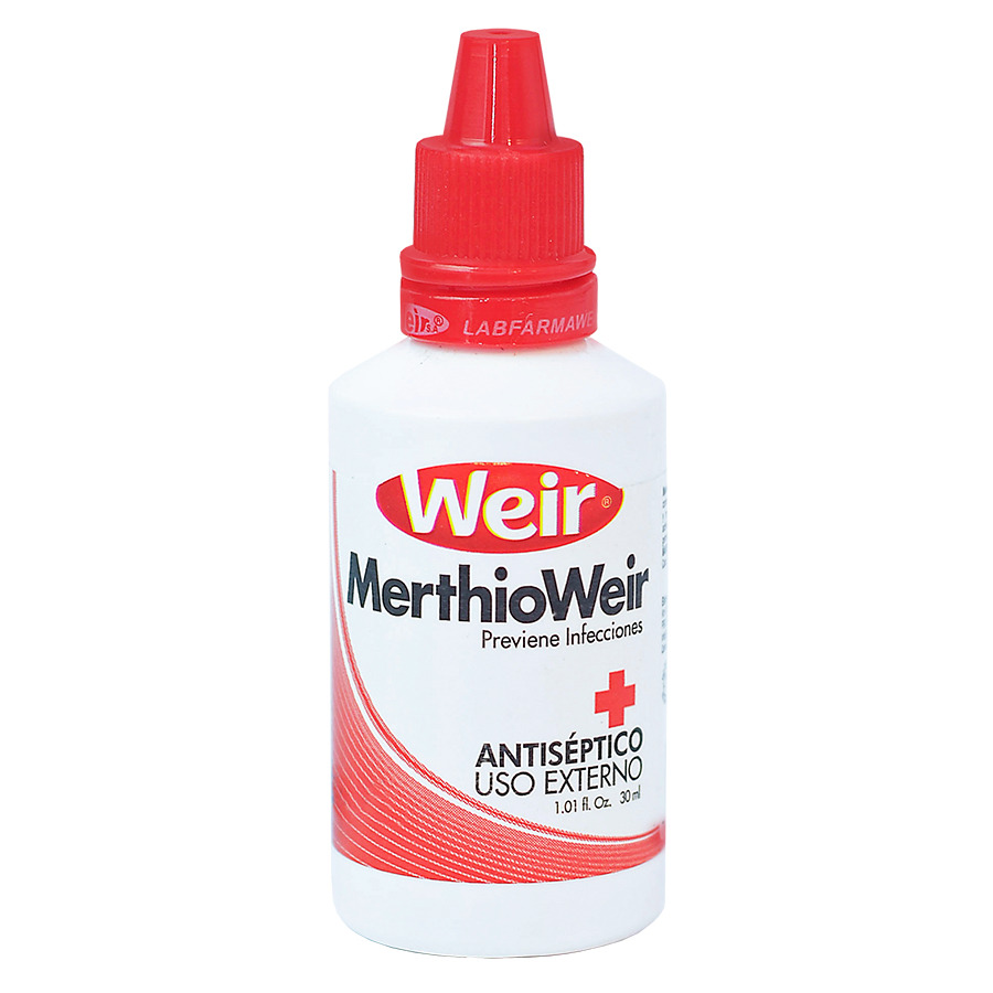 Imagen de Antiséptico merthioweir 30ml