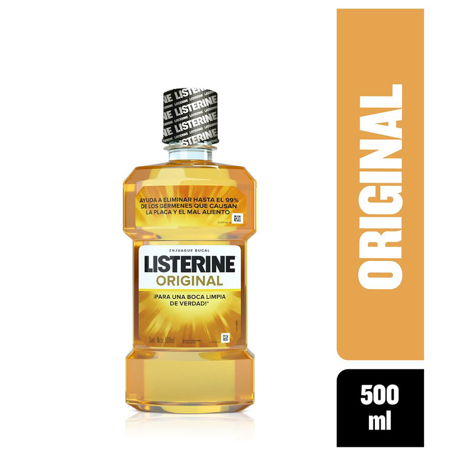 Imagen de Enjua bucal listerine originalx500m