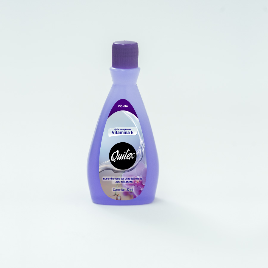Imagen de Quitaesmalte quitex violeta 125 ml