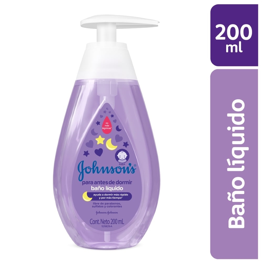 Imagen de Jabón líquido johnson&johnson antes de dormir 200 ml
