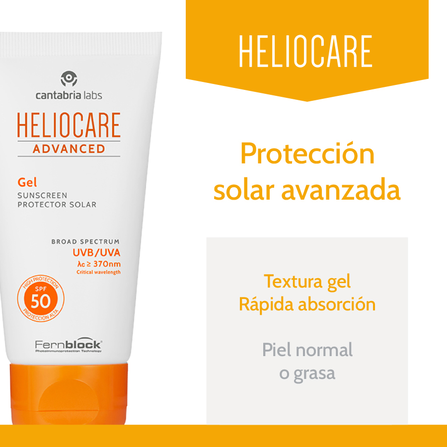 Imagen de Protector solar heliocare advanced gel fps 50 50 ml