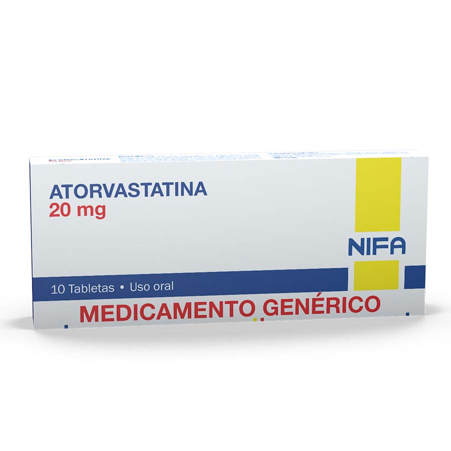 Imagen para  ATORVASTATINA 20 mg GARCOS x 10 Tableta                                                                                         de Pharmacys