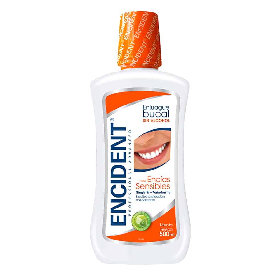 Imagen de Enjuague dental encident menta 500 ml