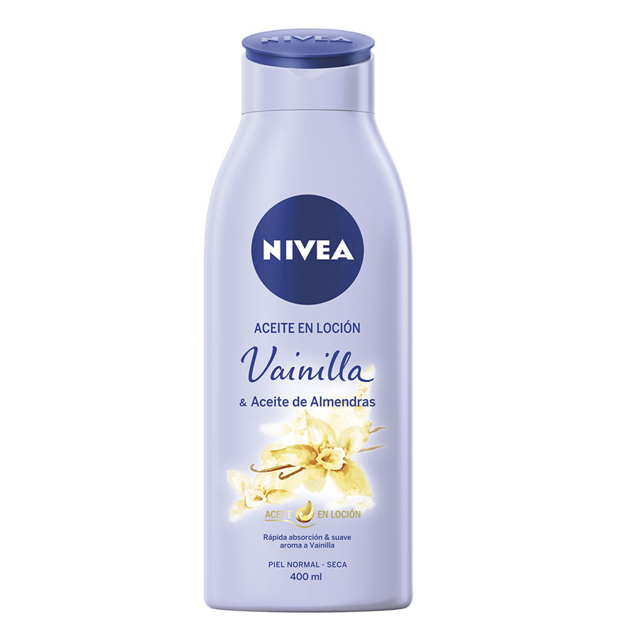 Imagen de Loción nivea vainilla y aceite de almendras 400 ml