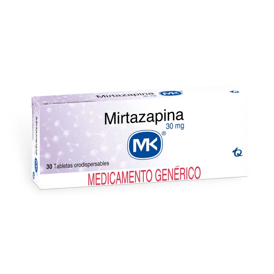 Imagen para  MIRTAZAPINA 30 mg TECNOQUIMICAS x 30 Tableta                                                                                    de Pharmacys