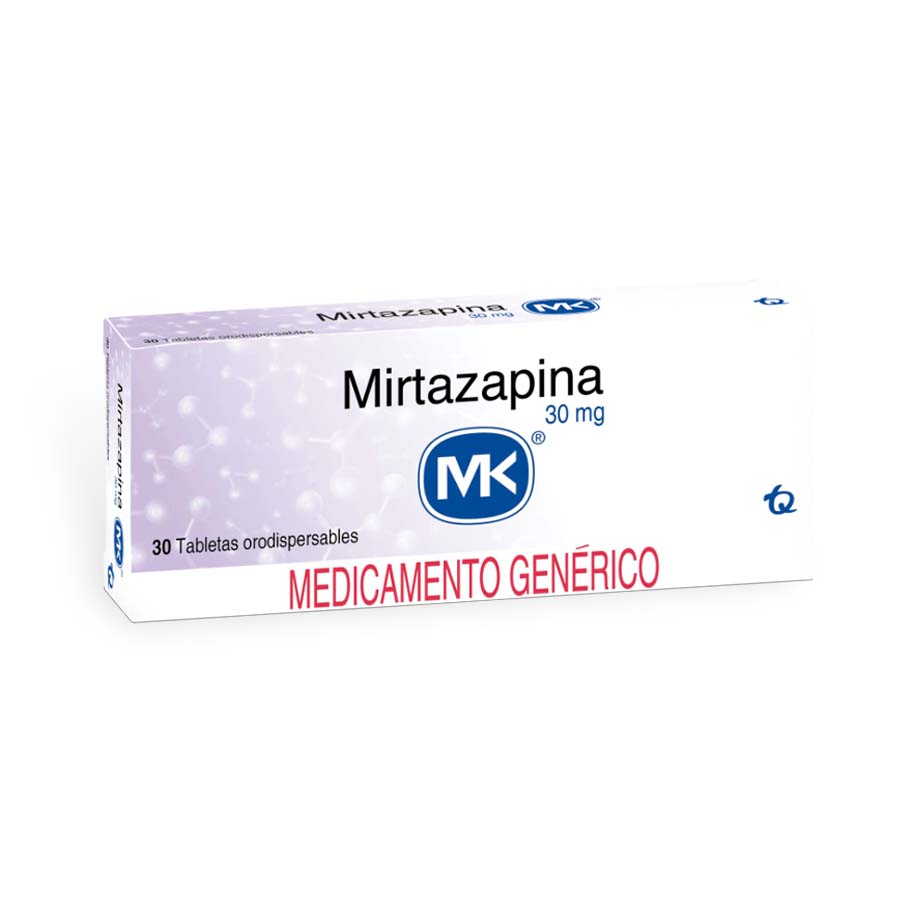 Imagen de Mirtazapina 30mg tecnoquimicas - genericos tableta