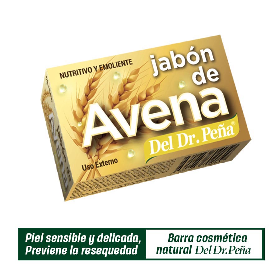 Imagen de Jabón en barra dr peña avena 100gr