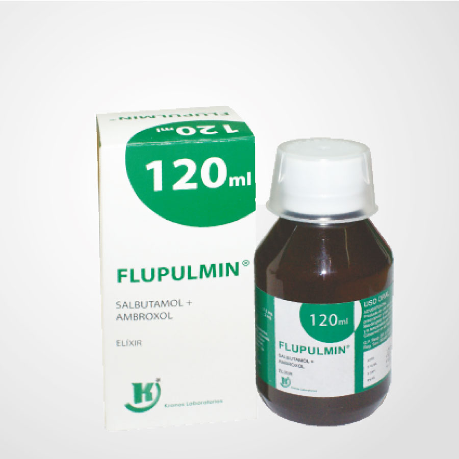 Imagen de  FLUPULMIN 2mg/5ml x 7.5mg/5ml KRONOS Jarabe