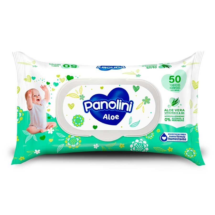 Imagen de Toallitas Húmedas Panolini Aloe