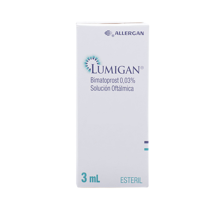 Imagen de  LUMIGAN 0,1 mg ALLERGAN Solución Oftálmica