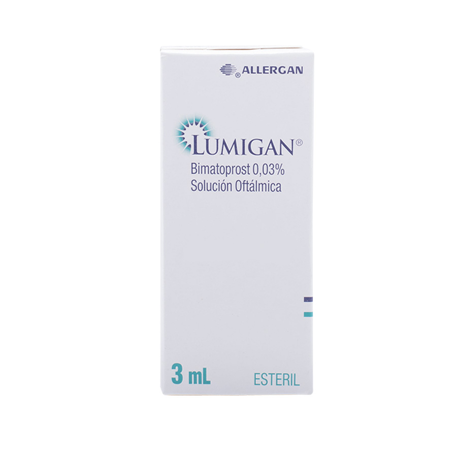 Imagen de Lumigan 0.03% Quifatex Repr Farma Allergan Solución Oftálmica