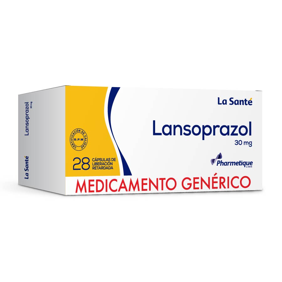 Imagen para  LANSOPRAZOL 30 mg x 28 Cápsulas                                                                                                de Pharmacys