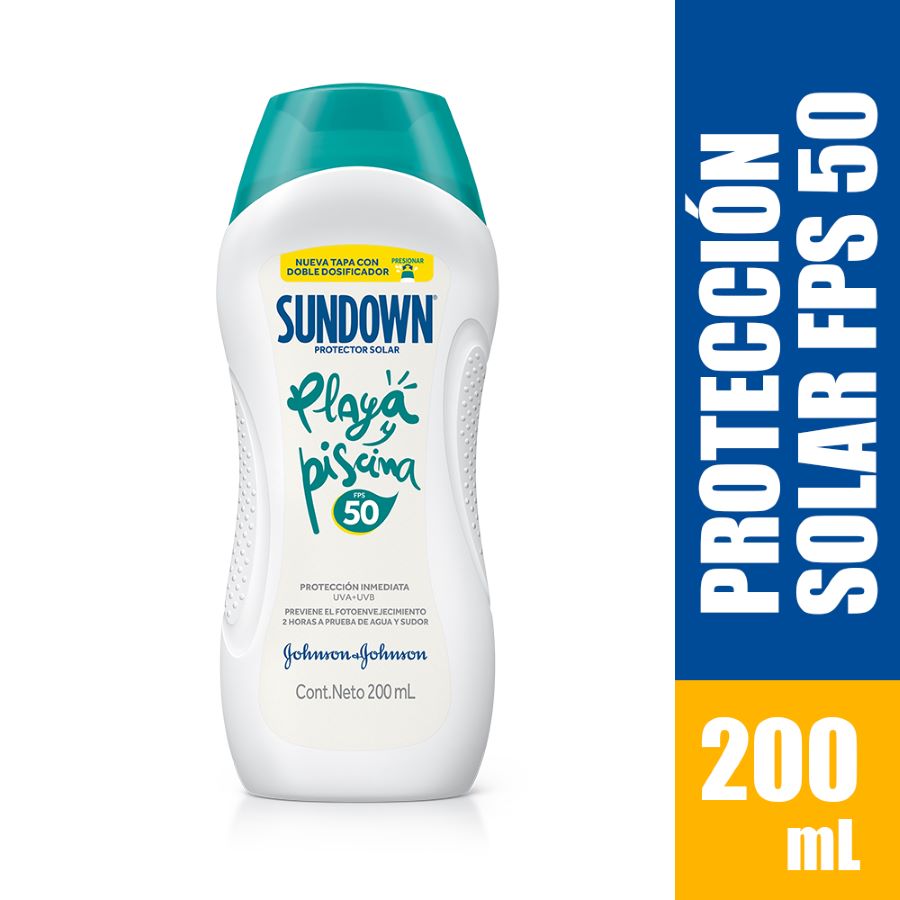 Imagen de  Bloqueador SUNDOWN 15418 FPS 50 200 ml