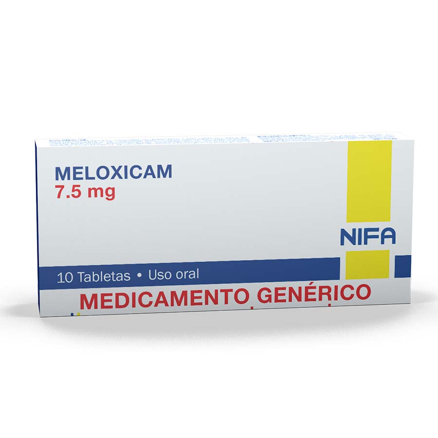 Imagen para  MELOXICAM 7.5 mg GARCOS x 10 Tableta                                                                                            de Pharmacys