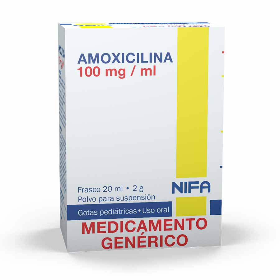 Imagen de  AMOXICILINA 100 mg GARCOS en Gotas