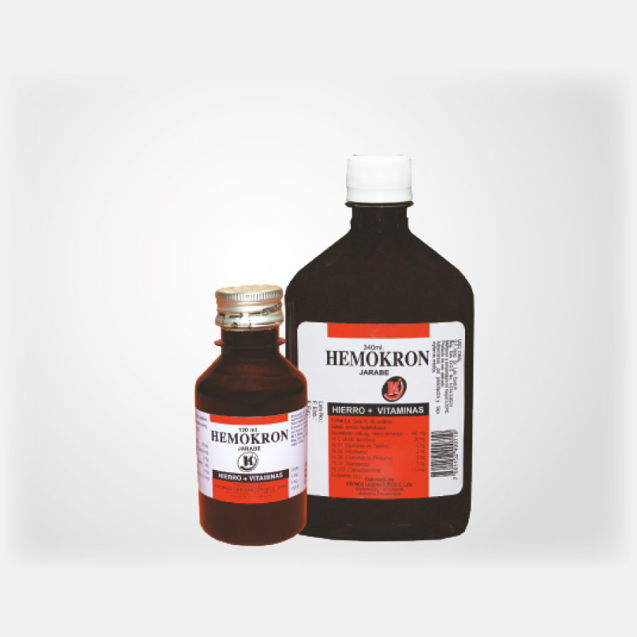 Imagen de Hemokron 4.40gr kronos marca jarabe
