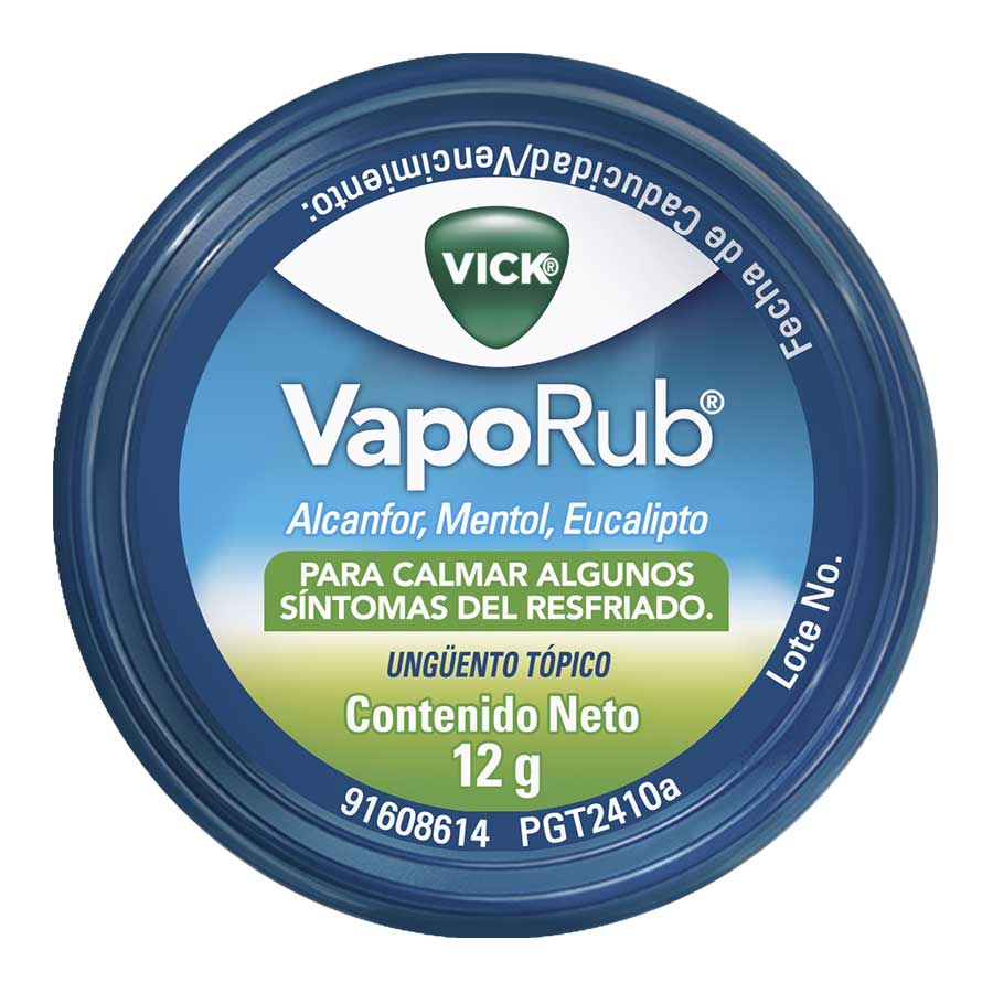 Imagen de Vick 5.26 g x 2.82 g  x 1.33 g ungüento x 12