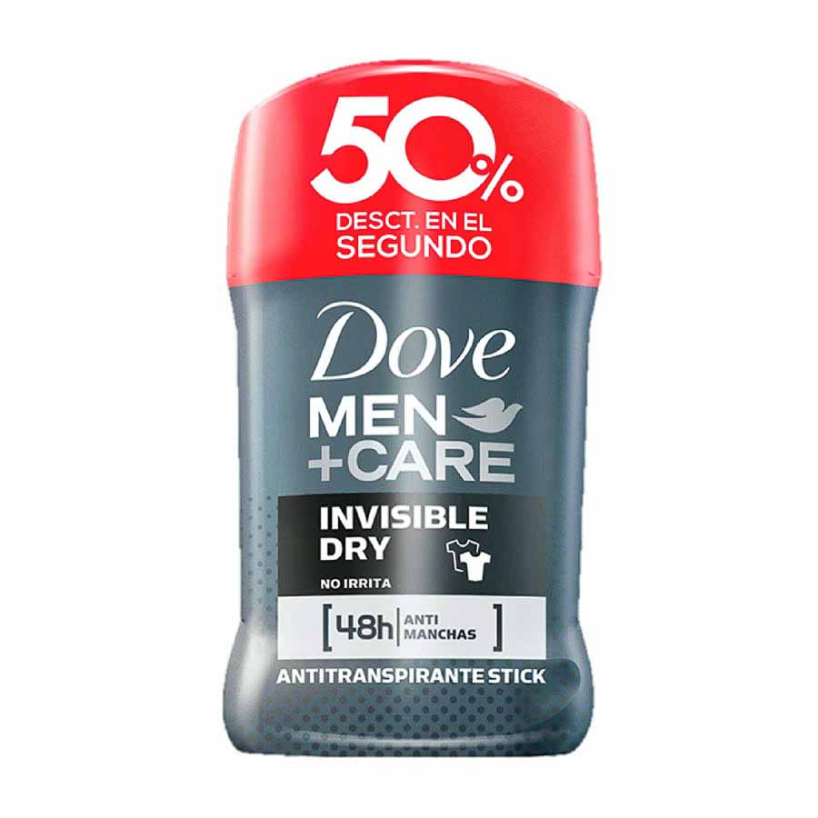 Imagen de Desodorante dove men care invisible dry promo en barra 50 g