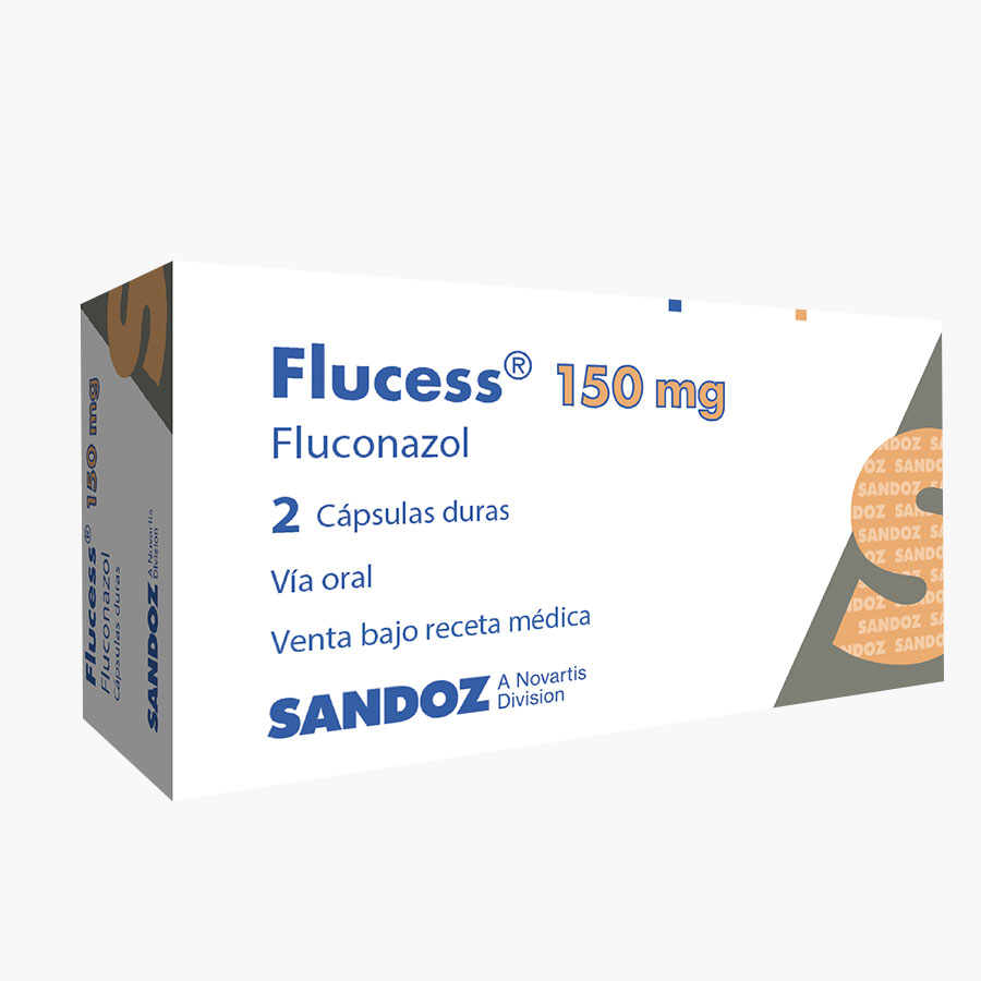 Imagen para  FLUCESS 150 mg NOVARTIS x 2 Cápsulas                                                                                           de Pharmacys