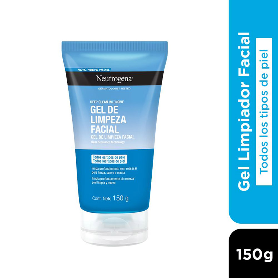 Imagen de Gel neutrogena facial deep clean 150 ml