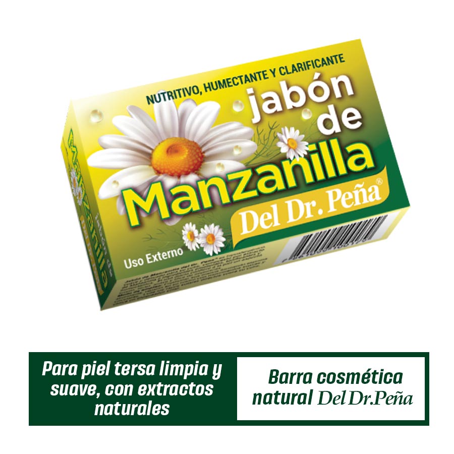 Imagen de Jabón en barra dr peña manzanilla barra 90 g