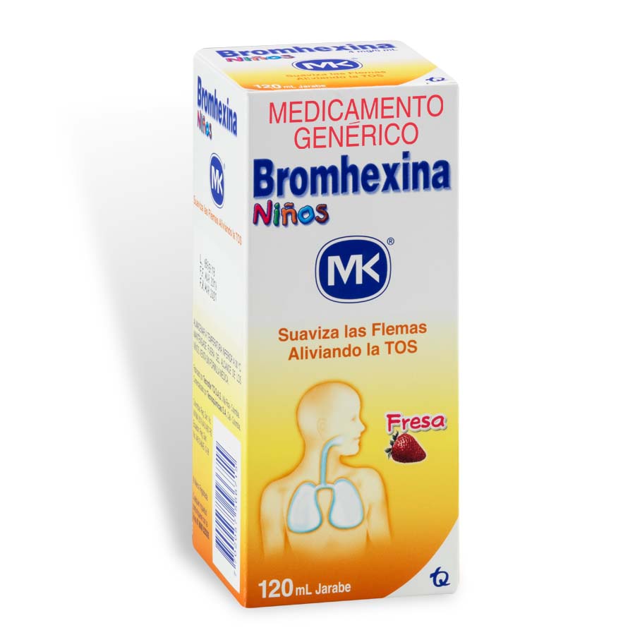 Imagen de Bromhexina 4 mg/5 ml jarabe 120 ml