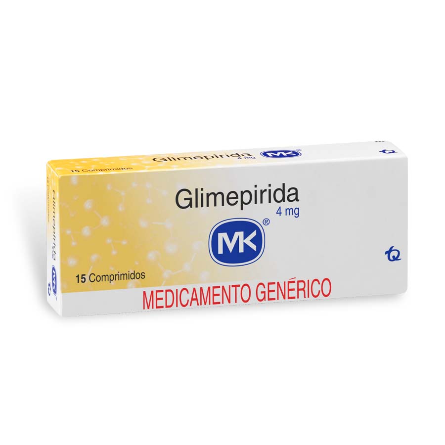Imagen para  GLIMEPIRIDA 4 mg TECNOQUIMICAS x 15 Tableta                                                                                     de Pharmacys
