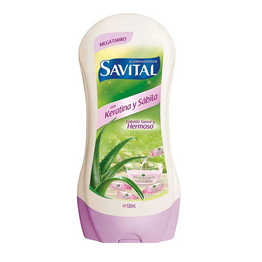 Imagen de Acondicionador savital keratina y sábila 530 ml