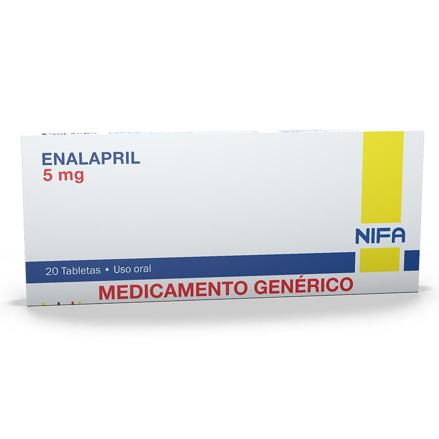 Imagen para  ENALAPRIL 5 mg GARCOS x 20 Tableta                                                                                              de Pharmacys