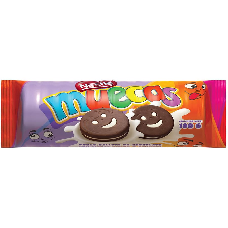 Imagen de  Galletas MUECAS Chocolate 17032 100 g