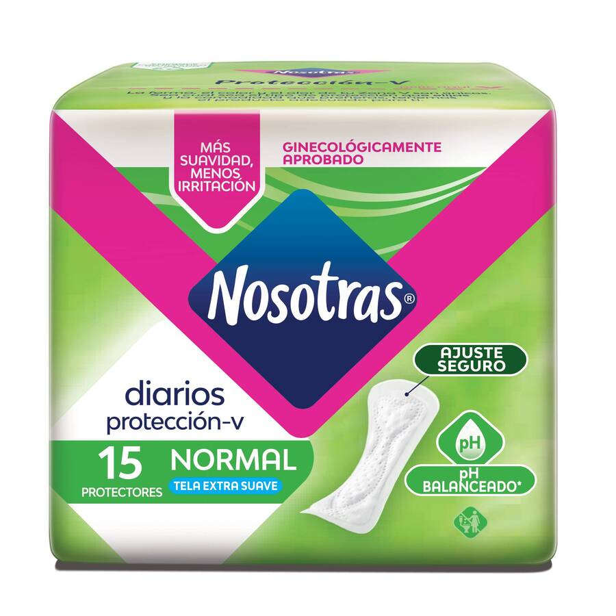 Imagen de Protectores diarios nosotras normal x 15 unds